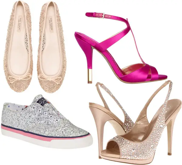 quinceanera flats to heels