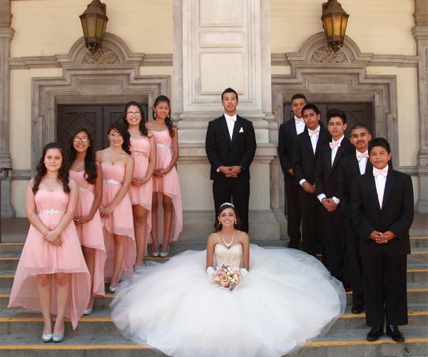 quinceanera damas